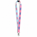 Hotbox Lanyard - Pink/Blue