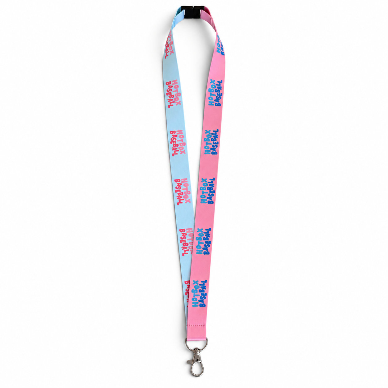 Hotbox Lanyard - Pink/Blue